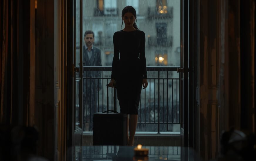 She Left With His Silence