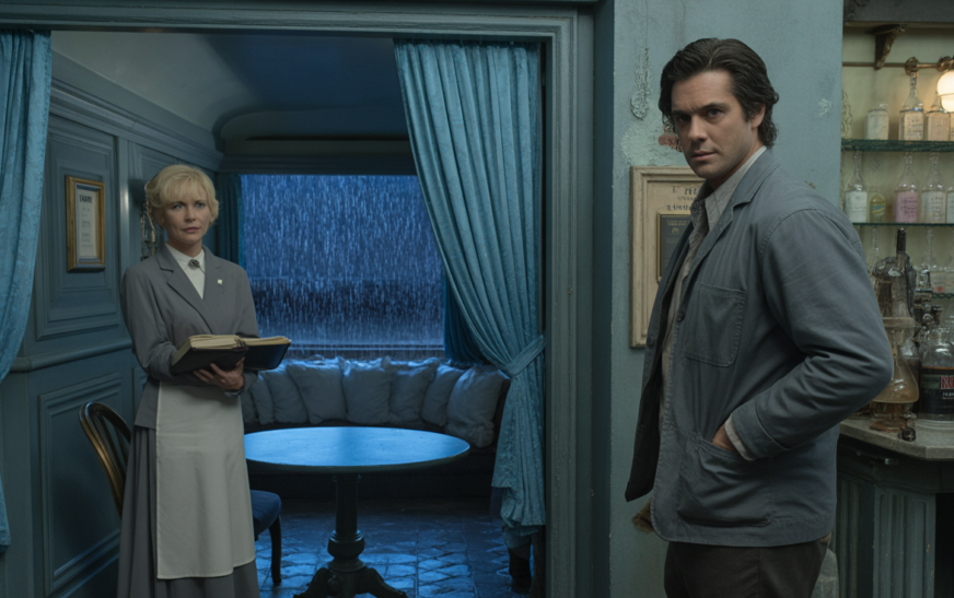 The Blue Room Beneath the Hotel