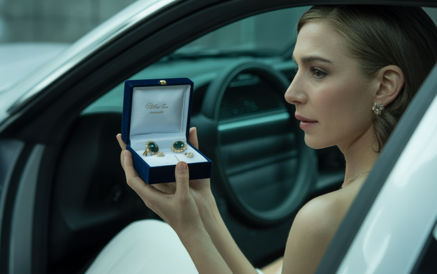 The Earrings He Forgot to Hide