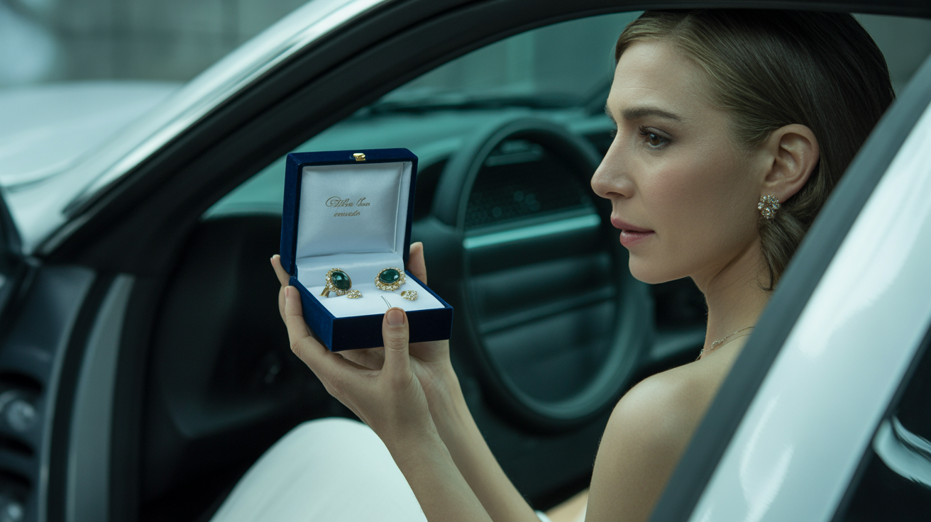 The Earrings He Forgot to Hide