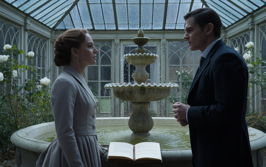 The Locked Conservatory at Hollowmere Hall