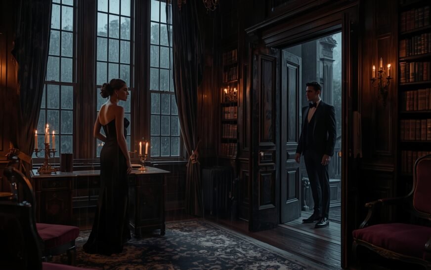 The Man Behind Her Wedding