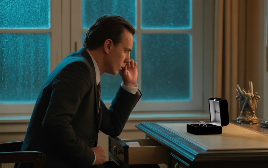 The Ring Box in Her Desk Drawer