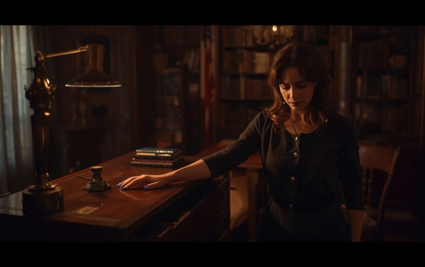 The Locked Drawer in His Study