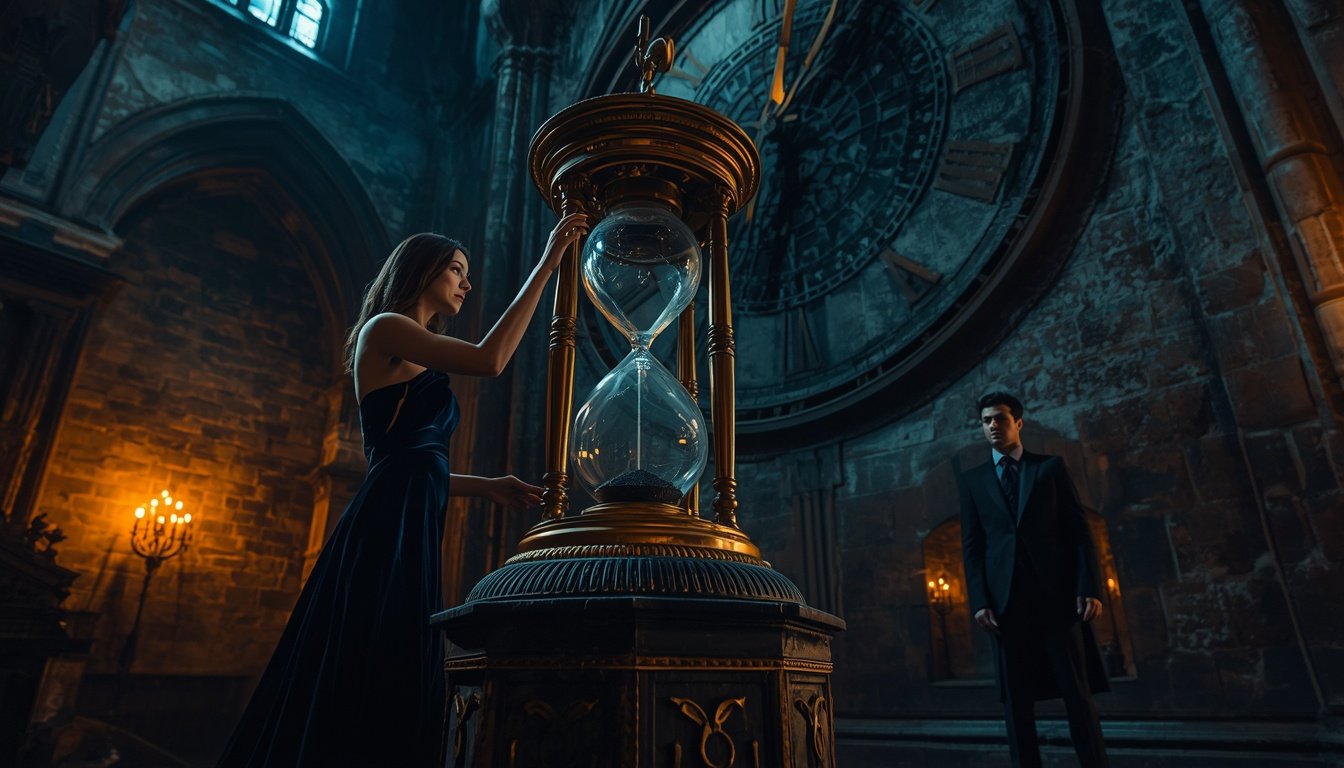 The Obsidian Hourglass